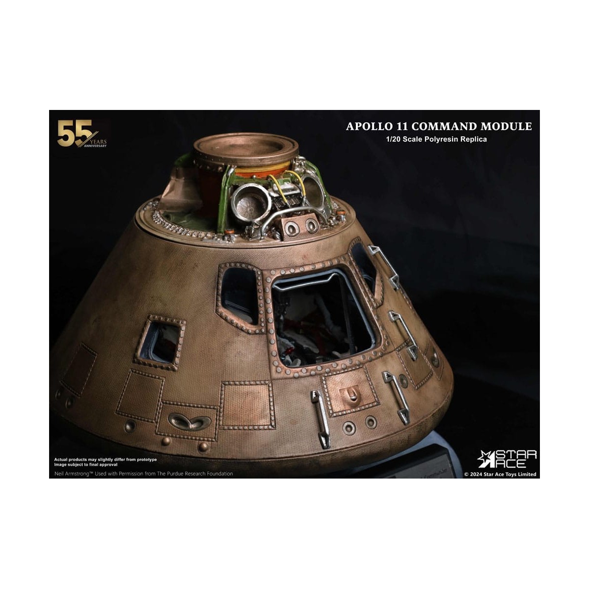 Star Ace - Apollo 11 Command Module (DX) 1/20