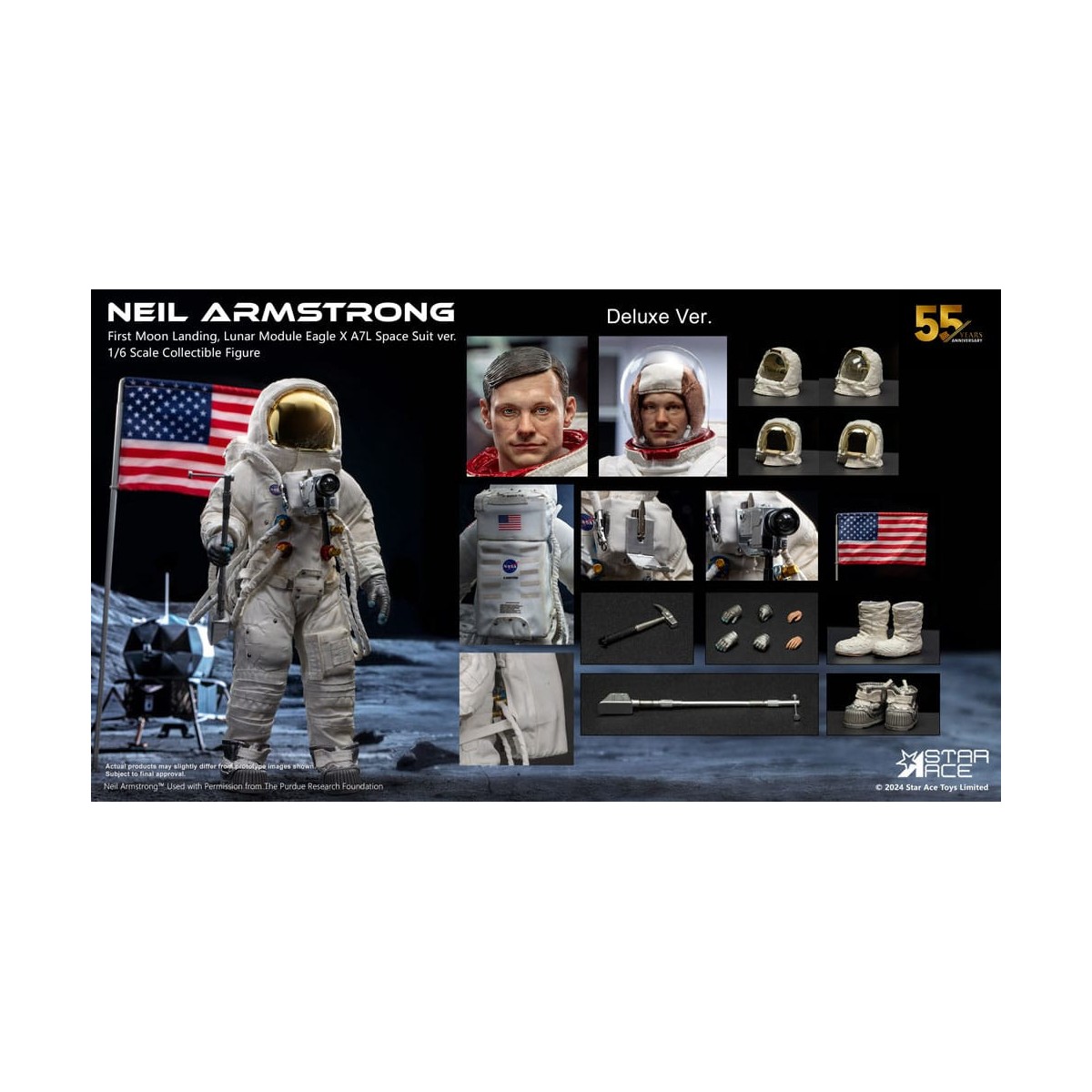 Star Ace - Apollo 11 - Neil Armstrong Deluxe Version
