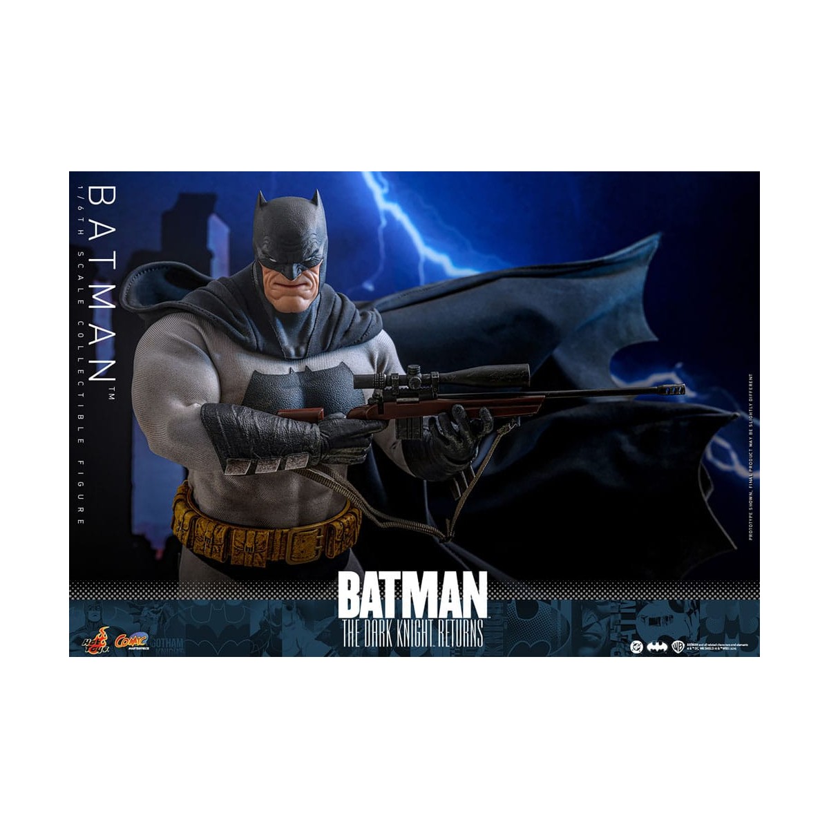 Hot Toys - BATMAN - Batman: The Dark Knight Returns Comic Masterpiece 1/6
