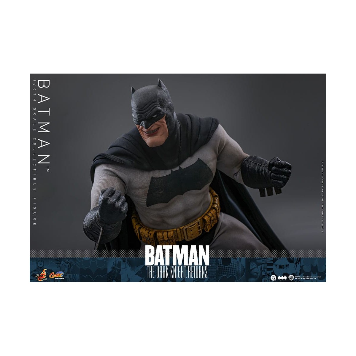 Hot Toys - BATMAN - Batman: The Dark Knight Returns Comic Masterpiece 1/6