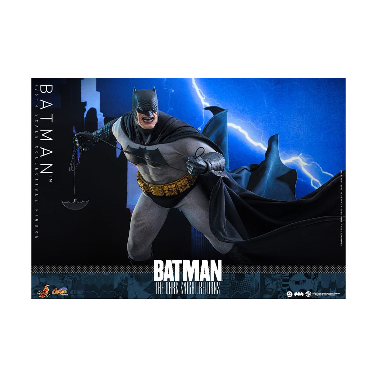 Hot Toys - BATMAN - Batman: The Dark Knight Returns Comic Masterpiece 1/6
