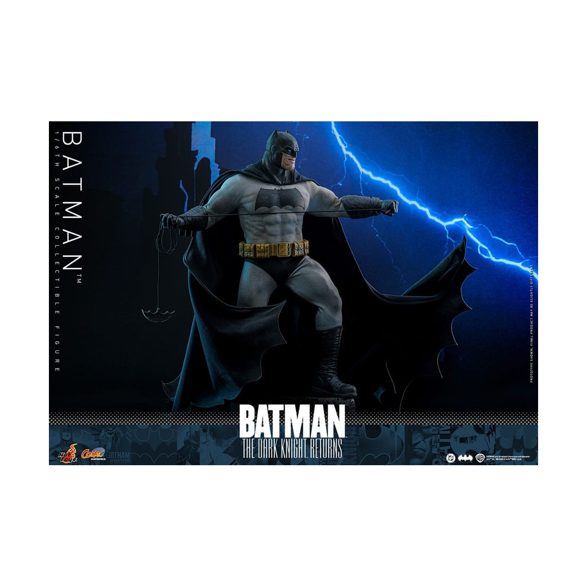 Hot Toys - BATMAN - Batman: The Dark Knight Returns Comic Masterpiece 1/6