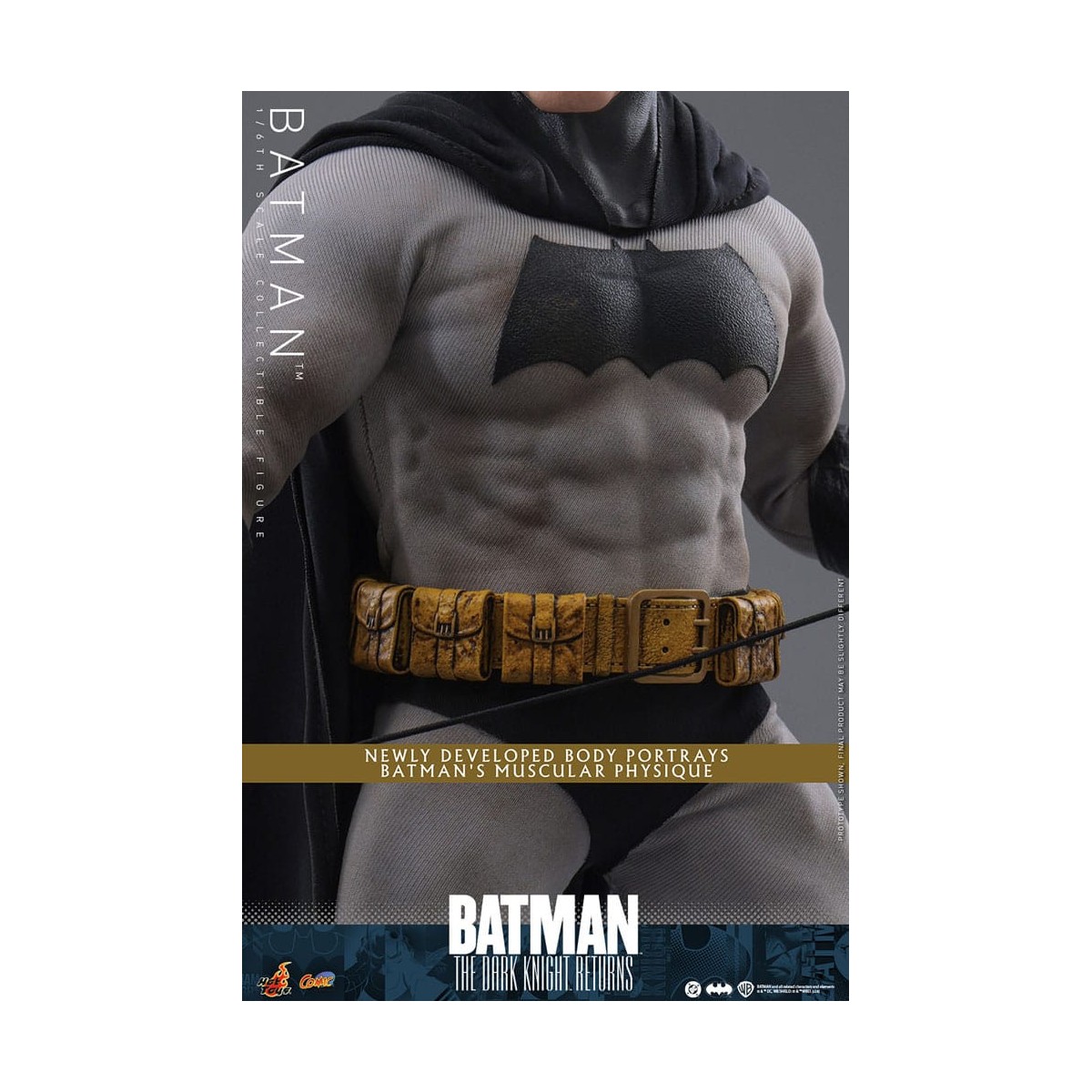 Hot Toys - BATMAN - Batman: The Dark Knight Returns Comic Masterpiece 1/6