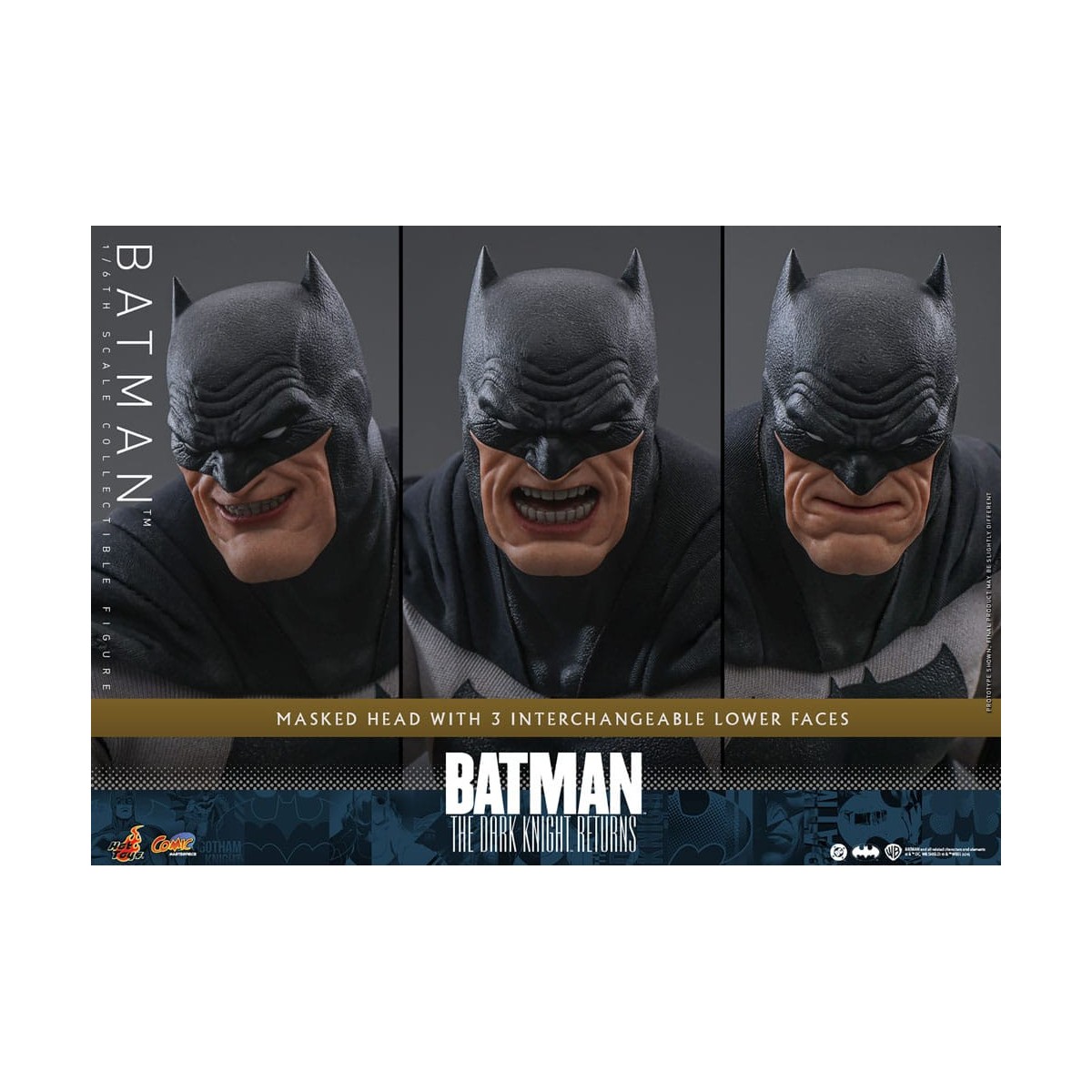 Hot Toys - BATMAN - Batman: The Dark Knight Returns Comic Masterpiece 1/6