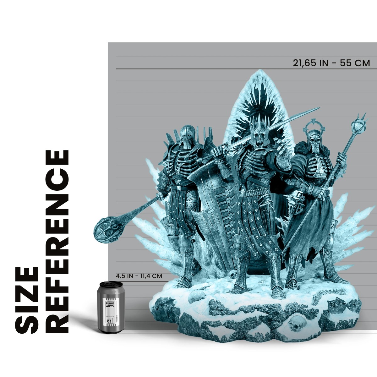 Pure Arts - The Witcher 3: Wild Hunt - The Wild Hunter Diorama 1/6