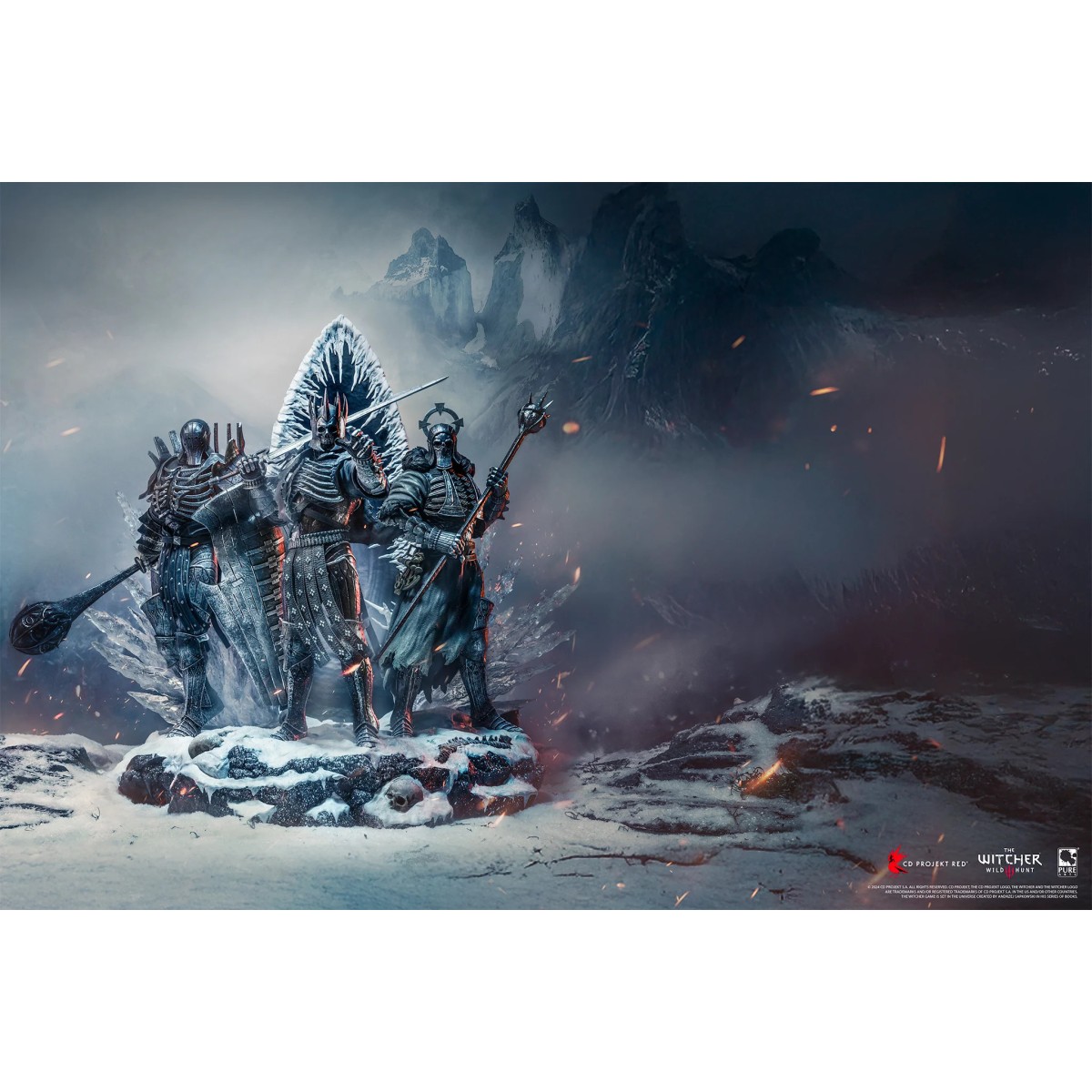 Pure Arts - The Witcher 3: Wild Hunt - The Wild Hunter Diorama 1/6