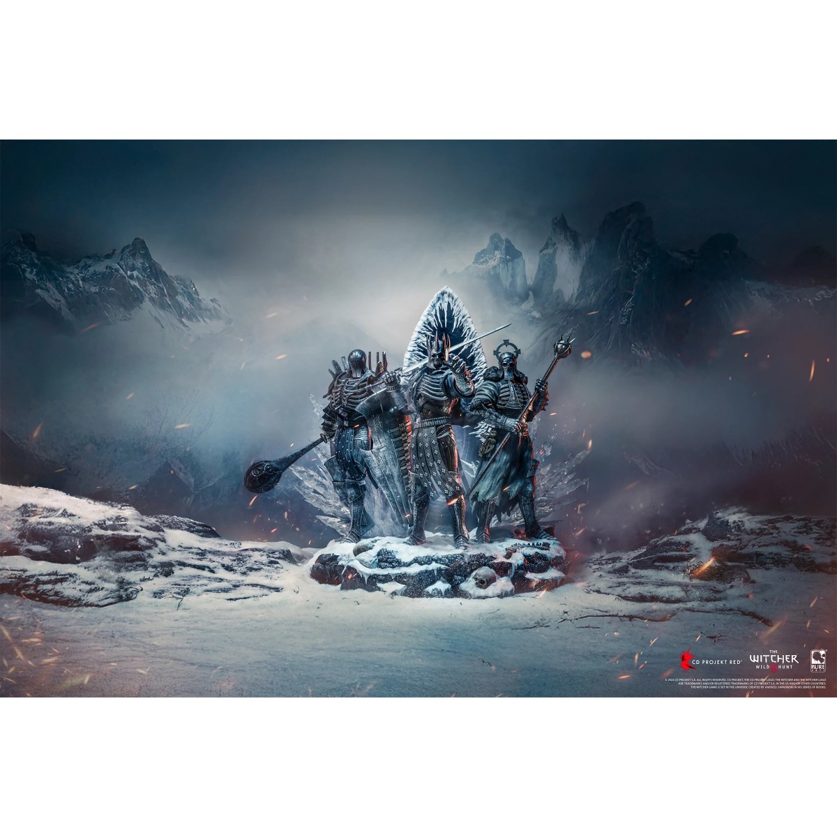 Pure Arts - The Witcher 3: Wild Hunt - The Wild Hunter Diorama 1/6