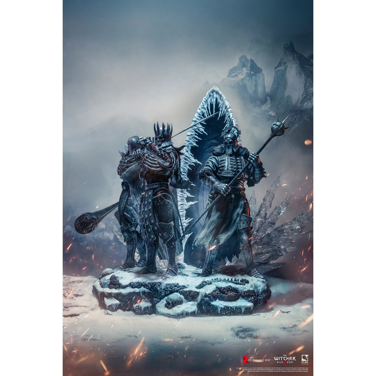 Pure Arts - The Witcher 3: Wild Hunt - The Wild Hunter Diorama 1/6