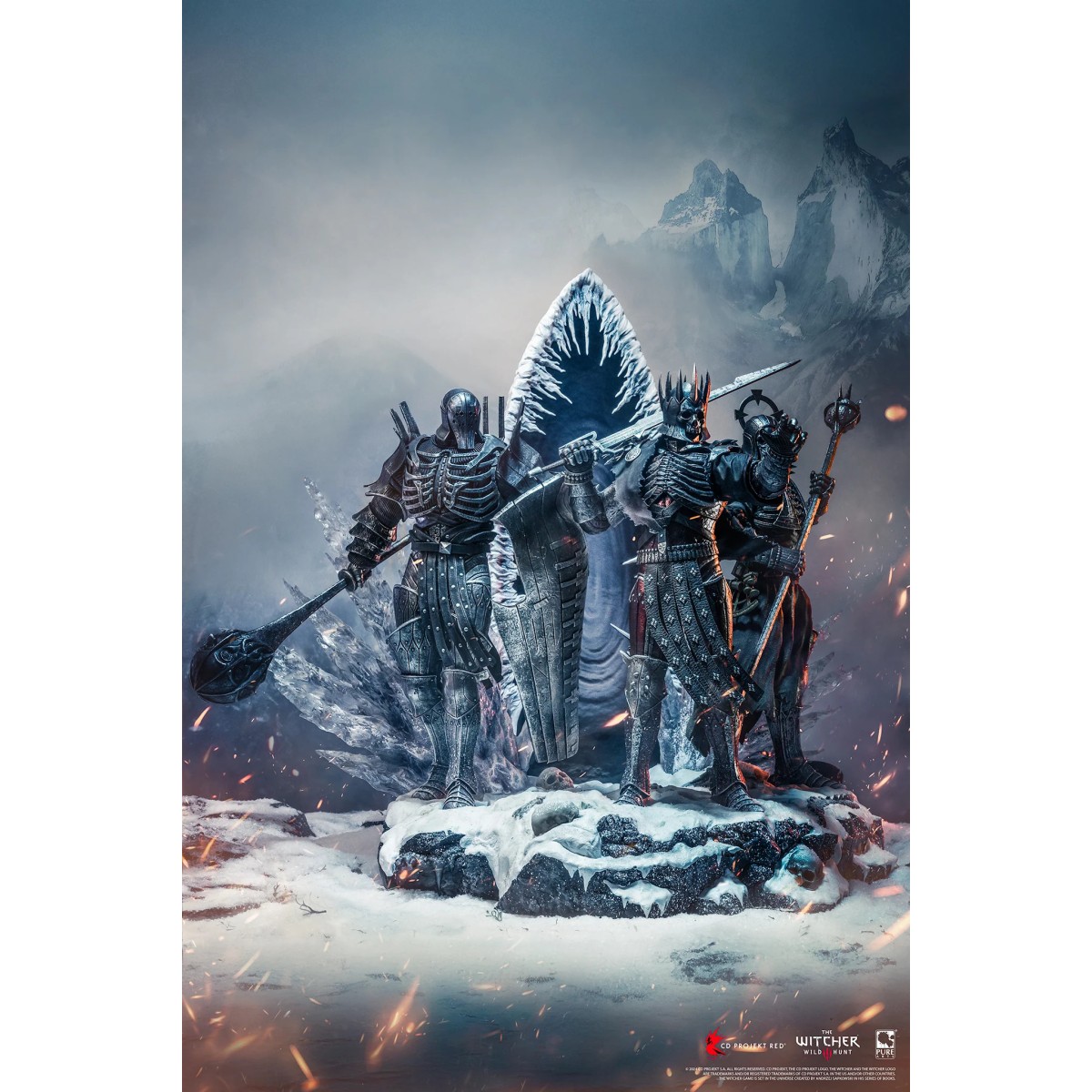 Pure Arts - The Witcher 3: Wild Hunt - The Wild Hunter Diorama 1/6