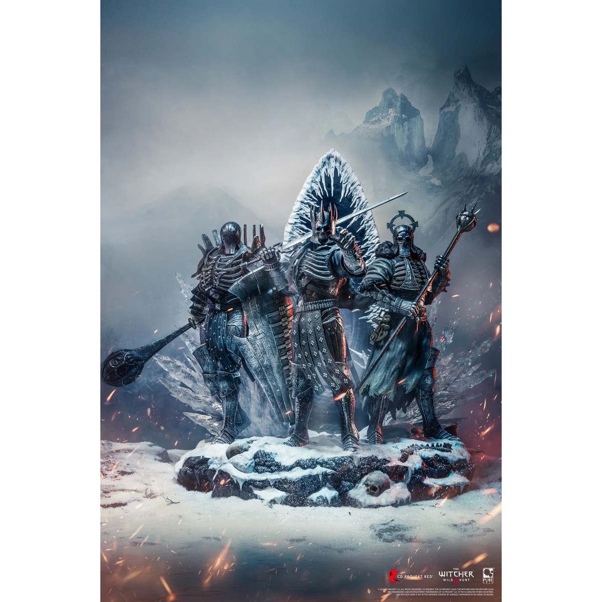 Pure Arts - The Witcher 3: Wild Hunt - The Wild Hunter Diorama 1/6