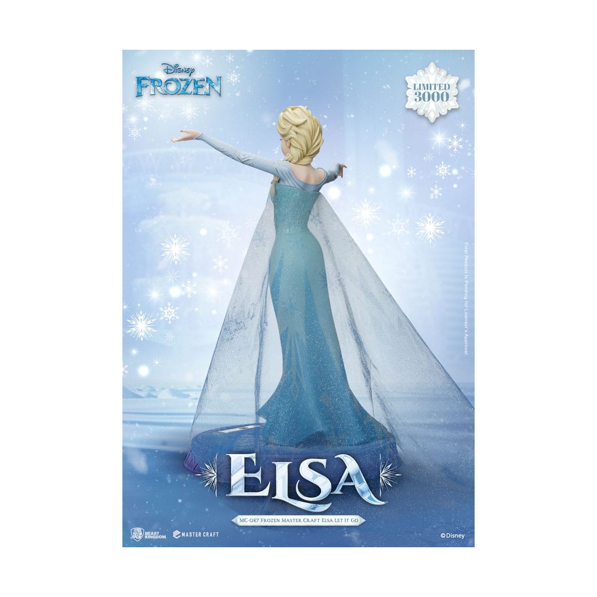 Beast Kingdom Disney - Master Craft Elsa "Let It Go" - The Snow Queen