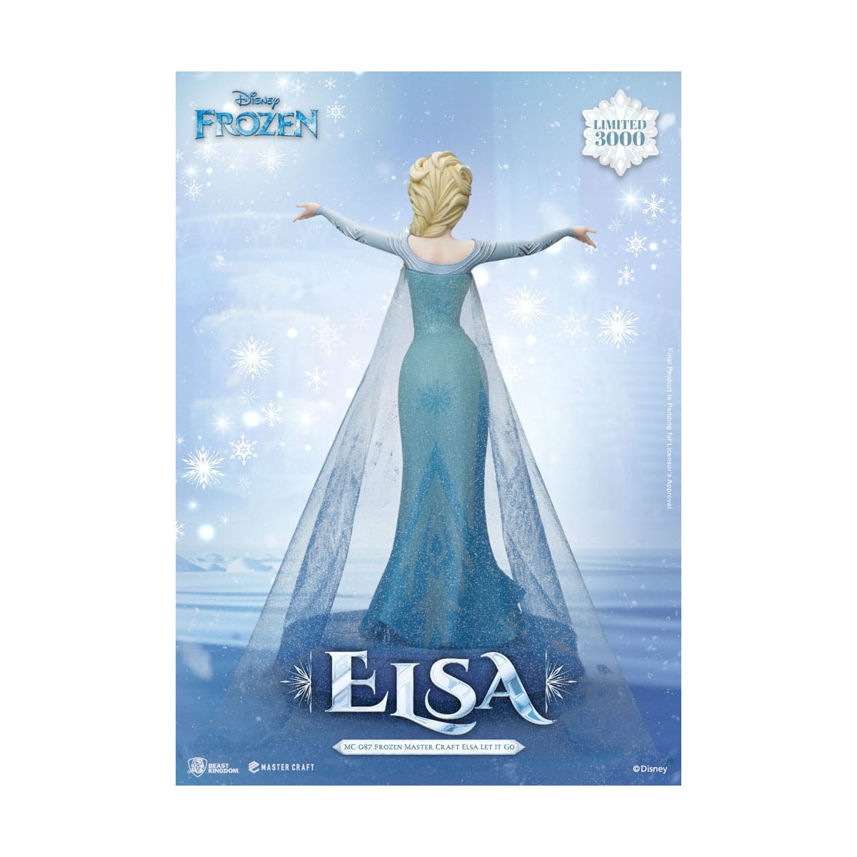 Beast Kingdom Disney - Master Craft Elsa "Let It Go" - The Snow Queen
