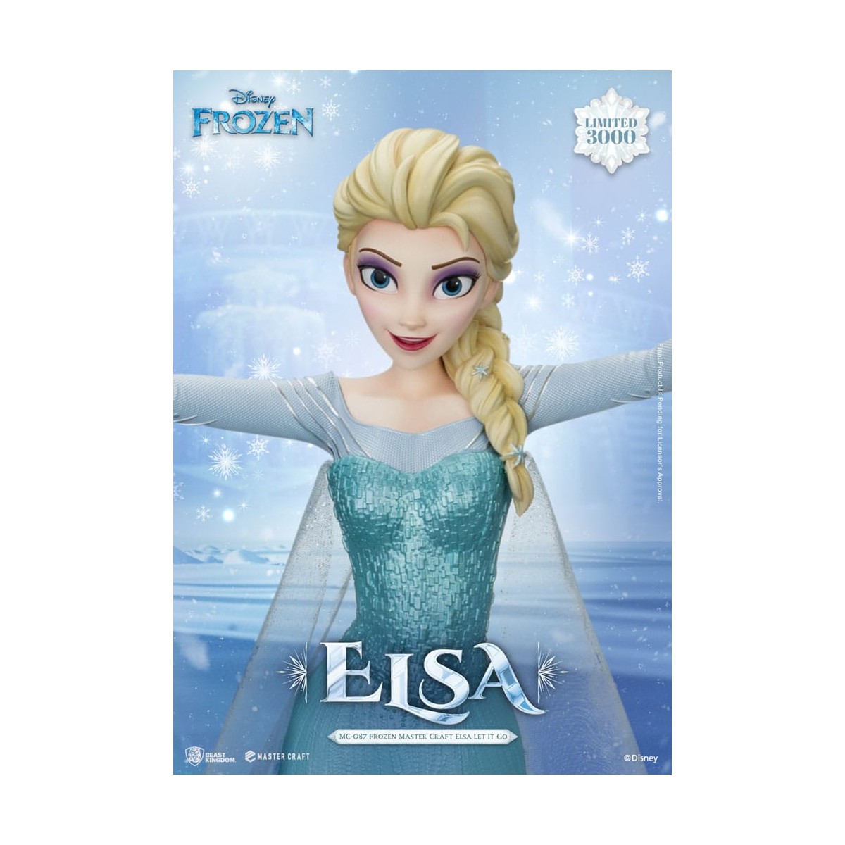 Beast Kingdom Disney - Master Craft Elsa "Let It Go" - The Snow Queen