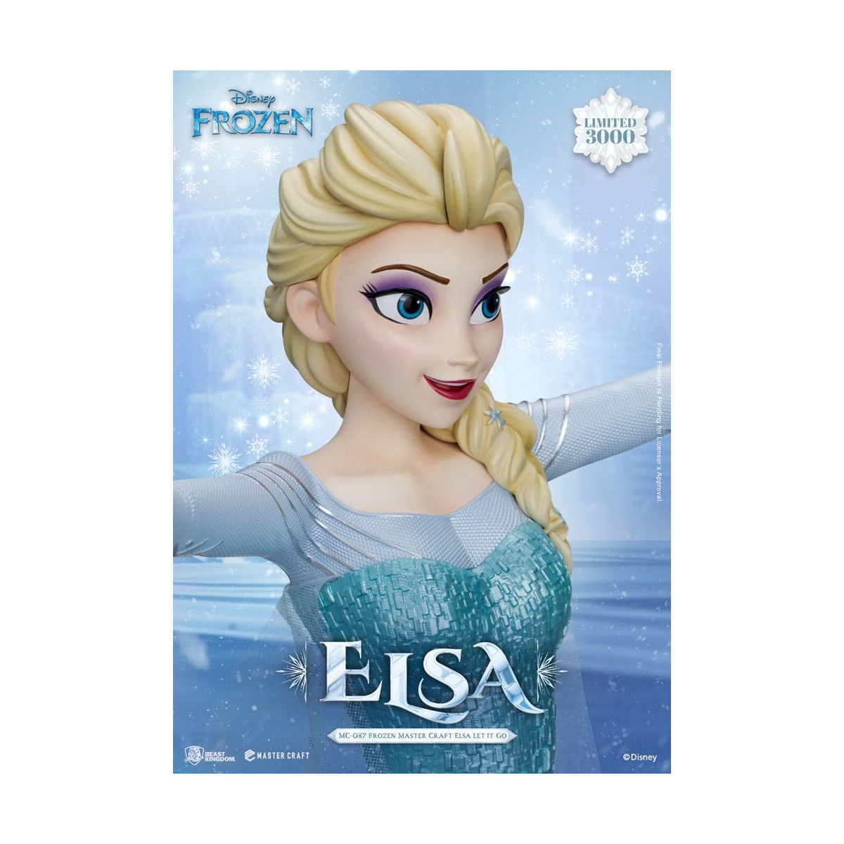 Beast Kingdom Disney - Master Craft Elsa "Let It Go" - The Snow Queen