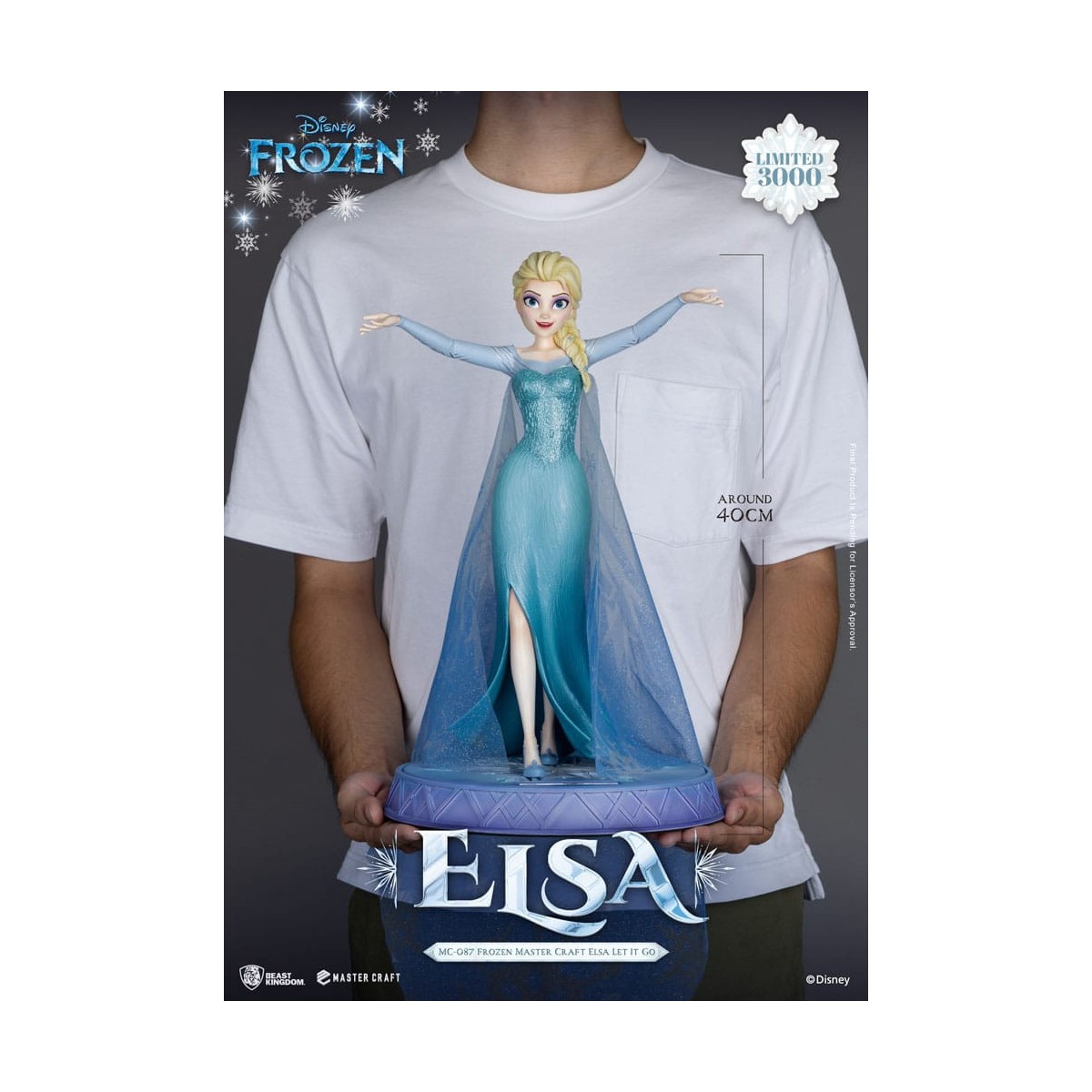 Beast Kingdom Disney - Master Craft Elsa "Let It Go" - The Snow Queen