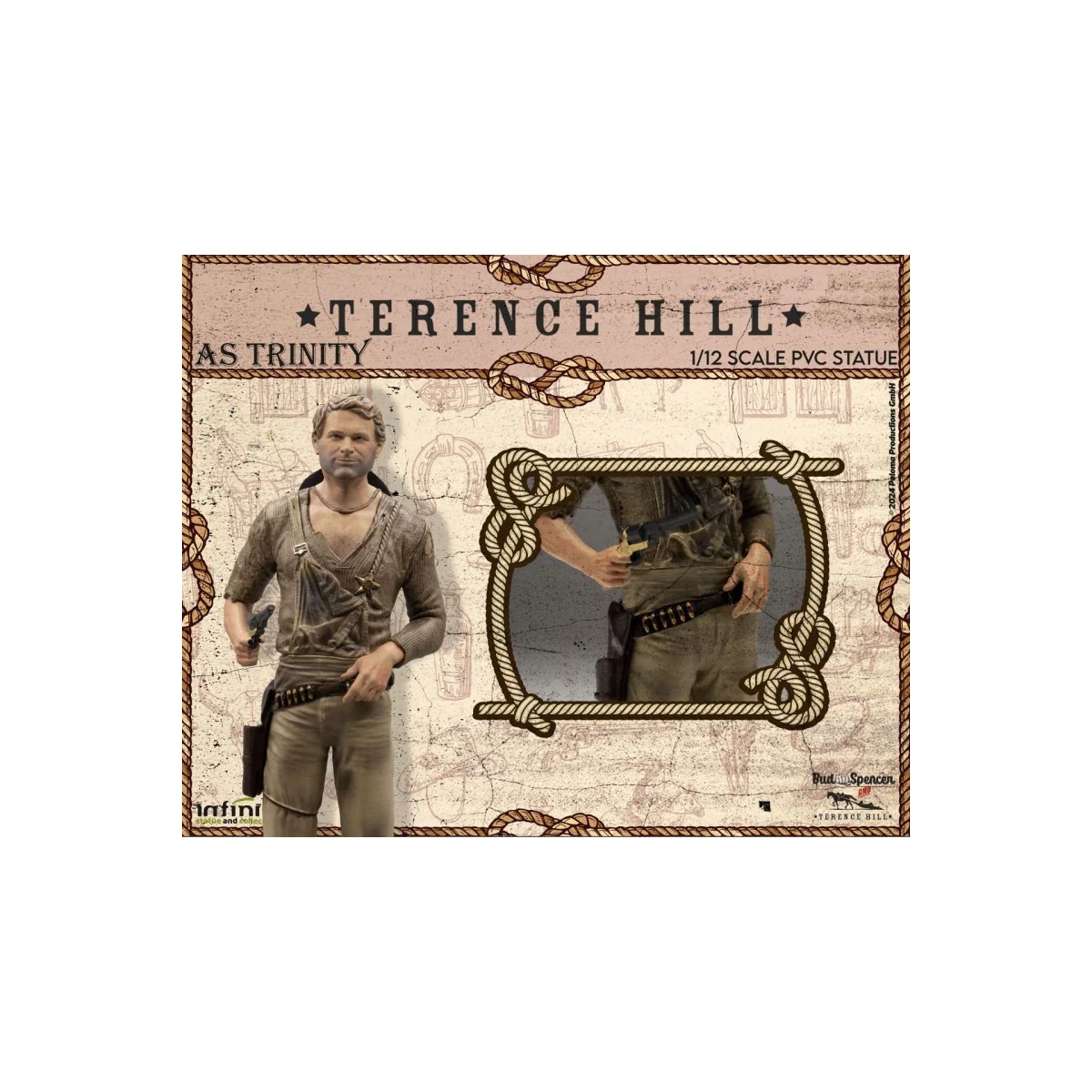 Infinite - Terence Hill Trinita 1/12 pvc Statue