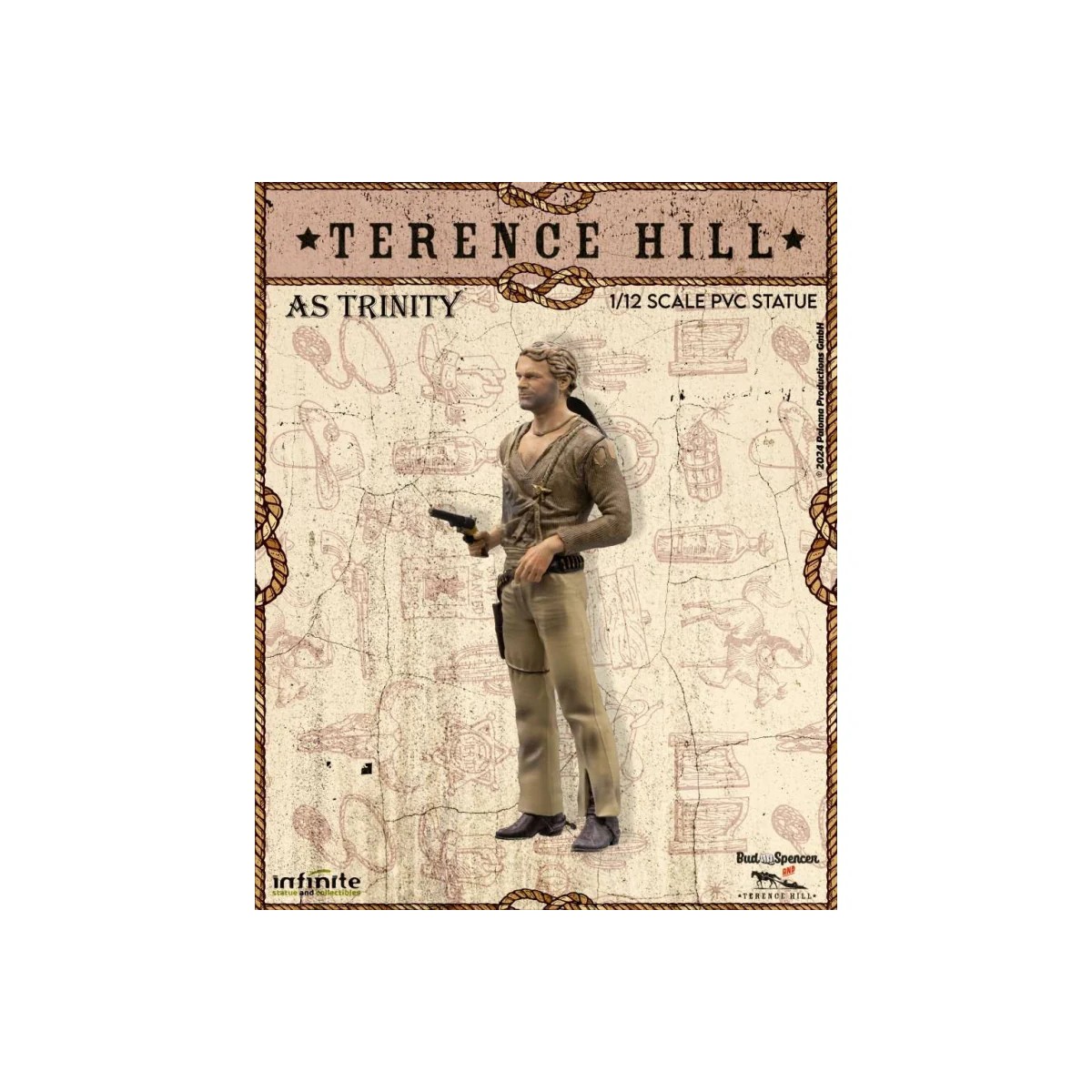 Infinite - Terence Hill Trinita 1/12 pvc Statue