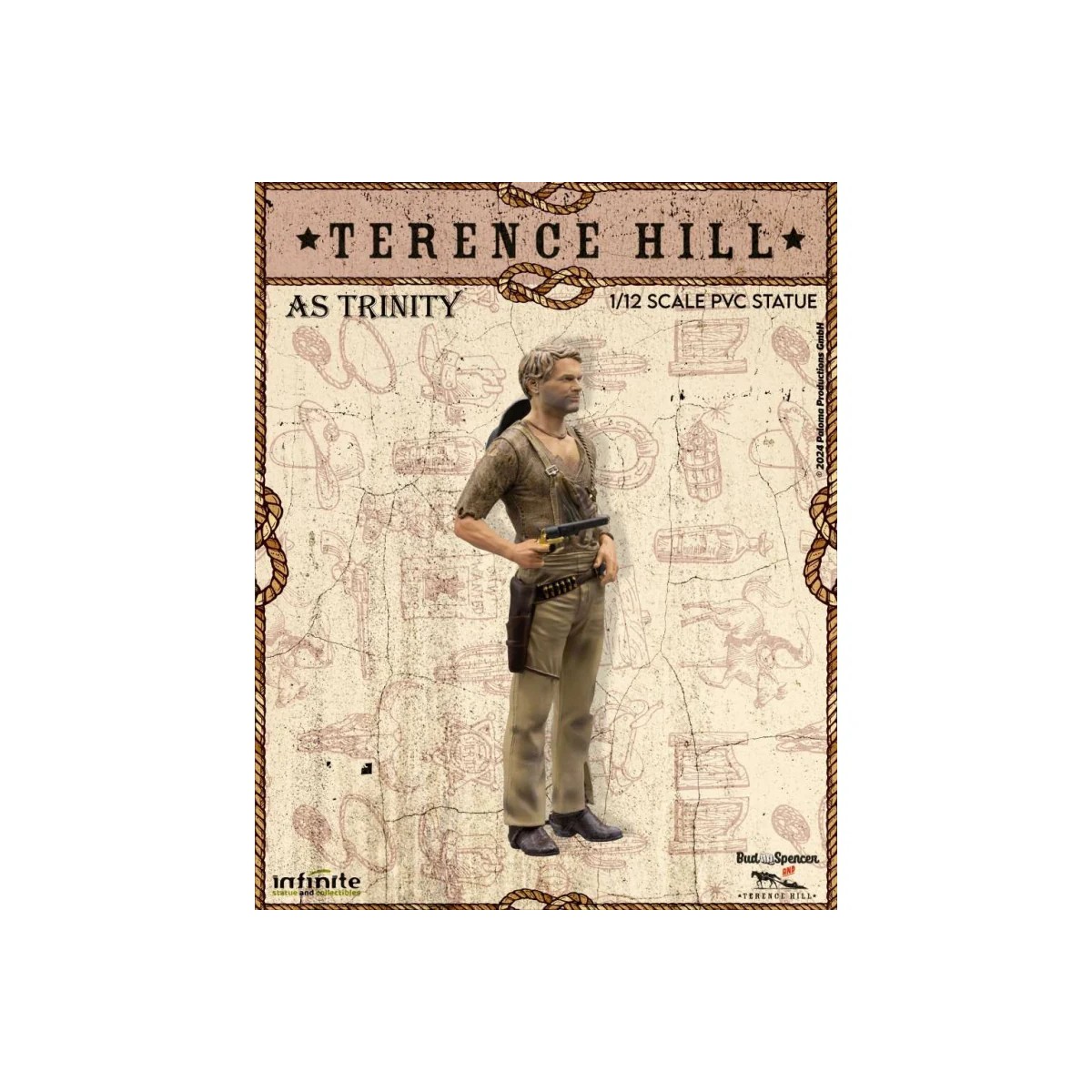 Infinite - Terence Hill Trinita 1/12 pvc Statue