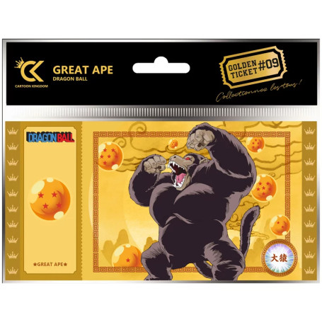 Cartoon Kingdom - Pack of 10 Dragon Ball Golden Tickets