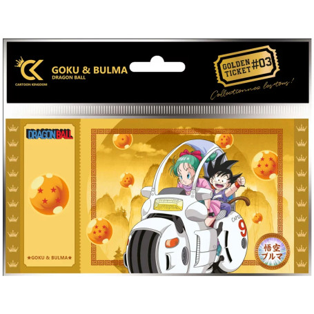 Cartoon Kingdom - Pack of 10 Dragon Ball Golden Tickets