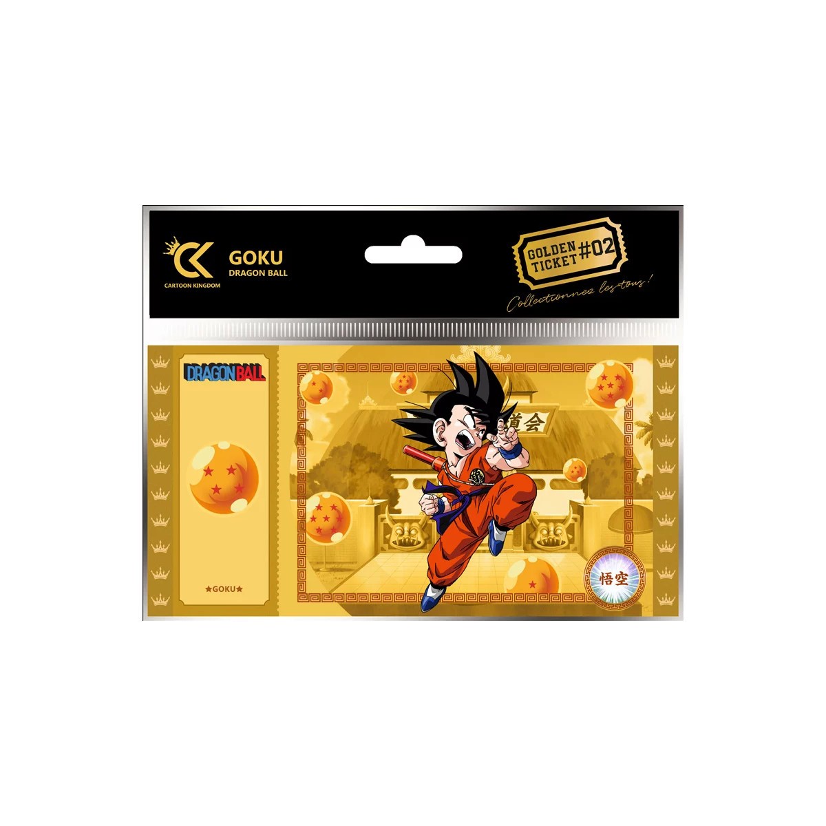 Cartoon Kingdom - Pack of 10 Dragon Ball Golden Tickets