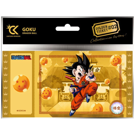 Cartoon Kingdom - Pack of 10 Dragon Ball Golden Tickets