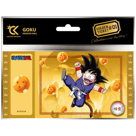 Cartoon Kingdom - Pack of 10 Dragon Ball Golden Tickets