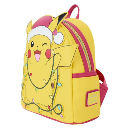 Pokemon - Loungefly Mini Backpack Pikachu Holidays