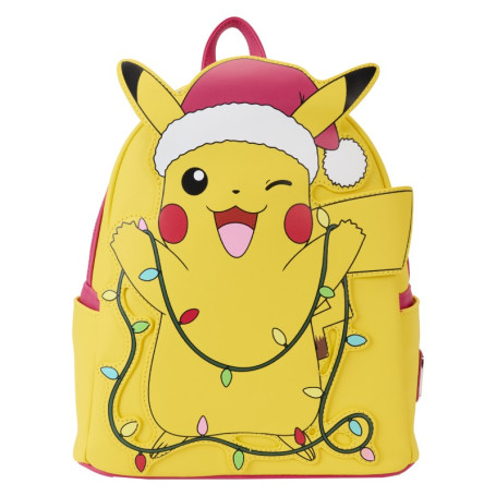 Pokemon - Loungefly Mini Backpack Pikachu Holidays