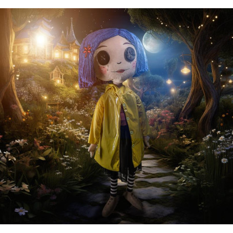 Kidrobot Coraline - Coraline with Button Eyes - Life-size doll 1/1