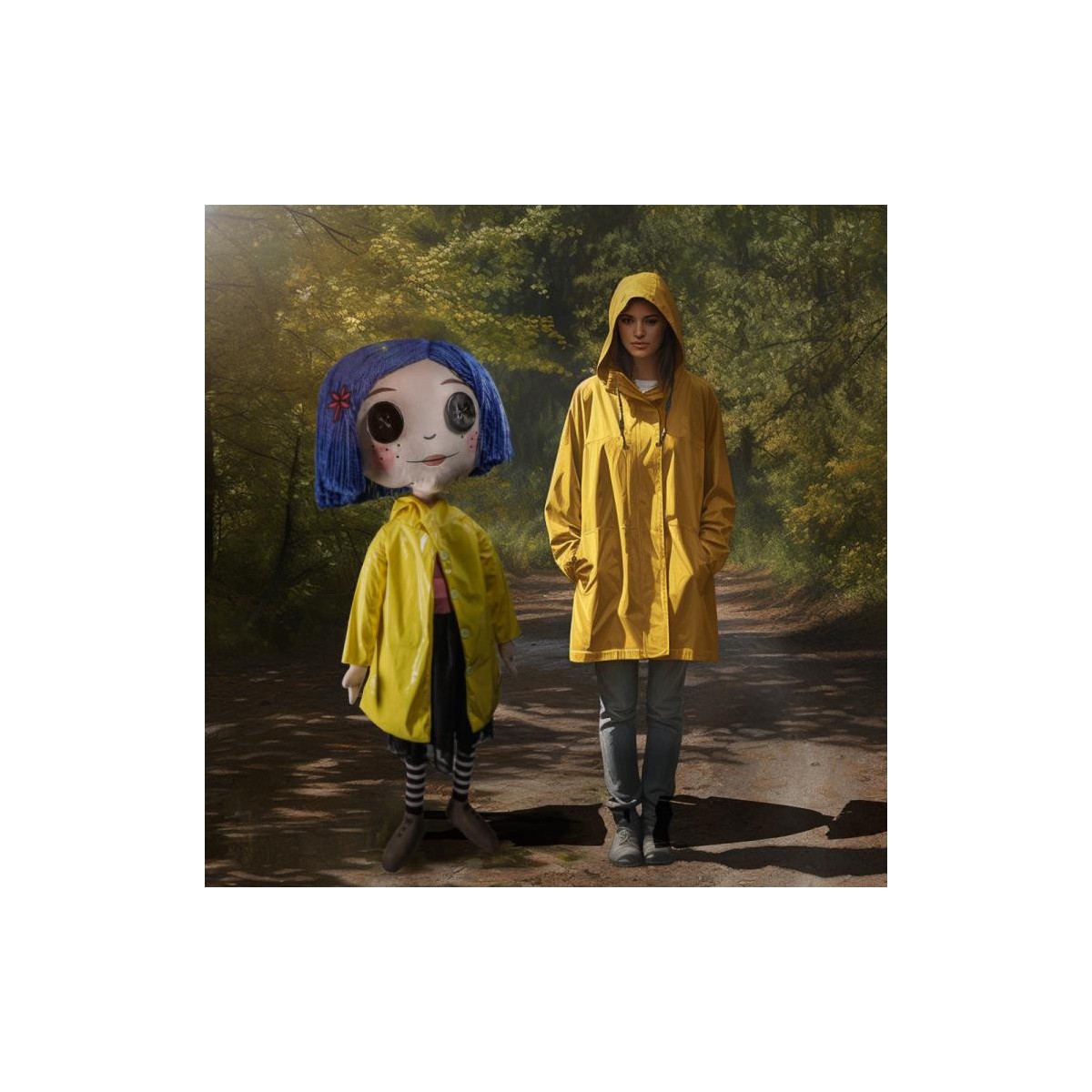 Kidrobot Coraline - Coraline with Button Eyes - Life-size doll 1/1