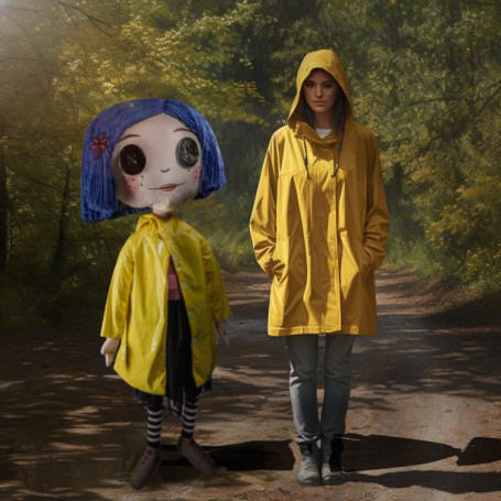 Kidrobot Coraline - Coraline with Button Eyes - Life-size doll 1/1