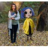 Kidrobot Coraline - Coraline with Button Eyes - Life-size doll 1/1
