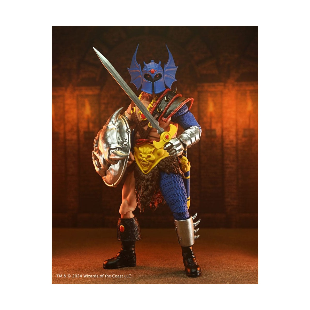 Neca - AD&D - 50th Anniversary Warduke on Blister Card - Dungeons & Dragons