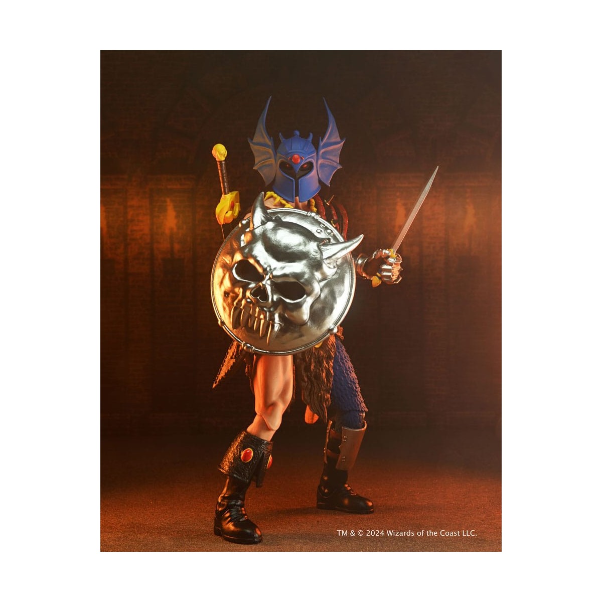 Neca - AD&D - 50th Anniversary Warduke on Blister Card - Dungeons & Dragons