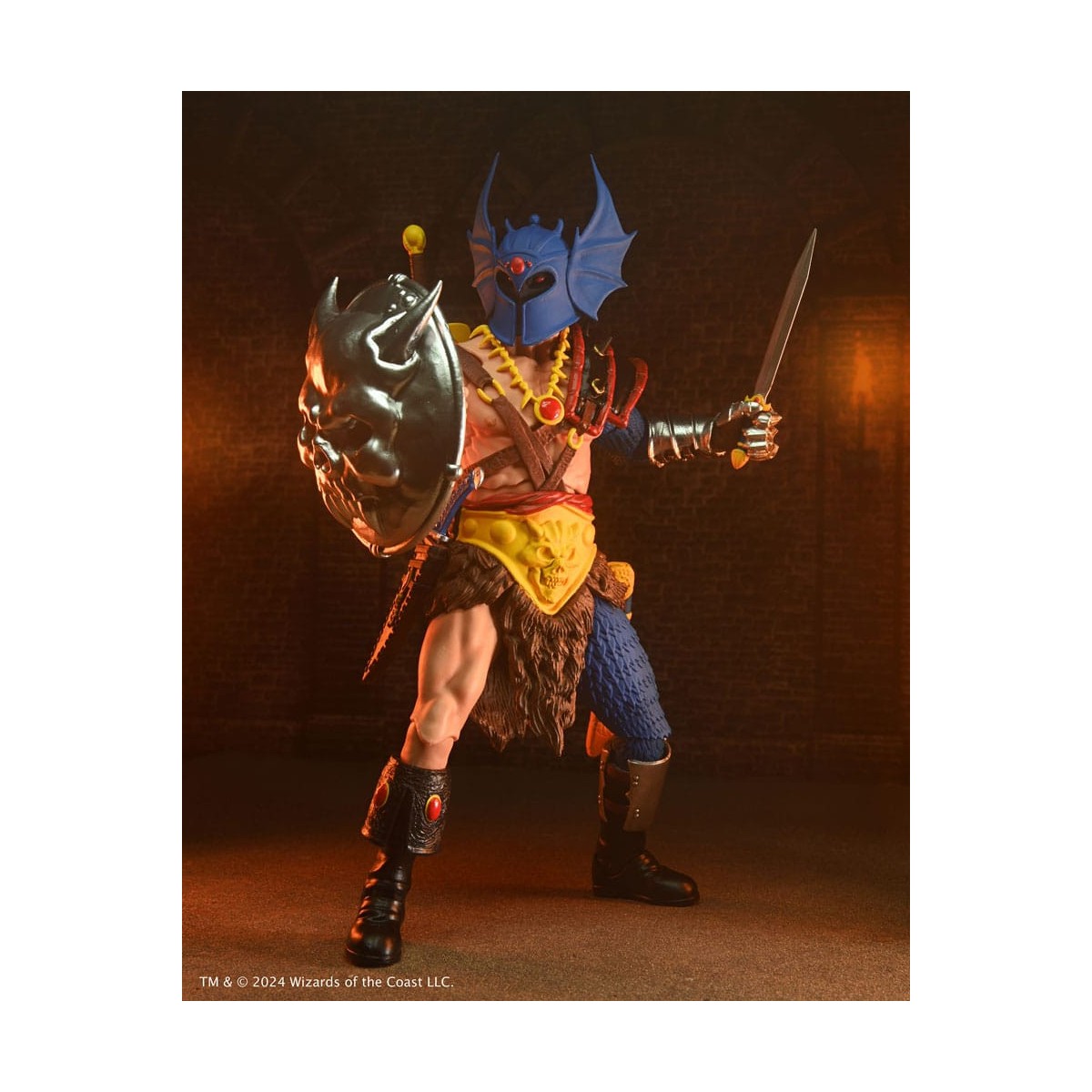 Neca - AD&D - 50th Anniversary Warduke on Blister Card - Dungeons & Dragons