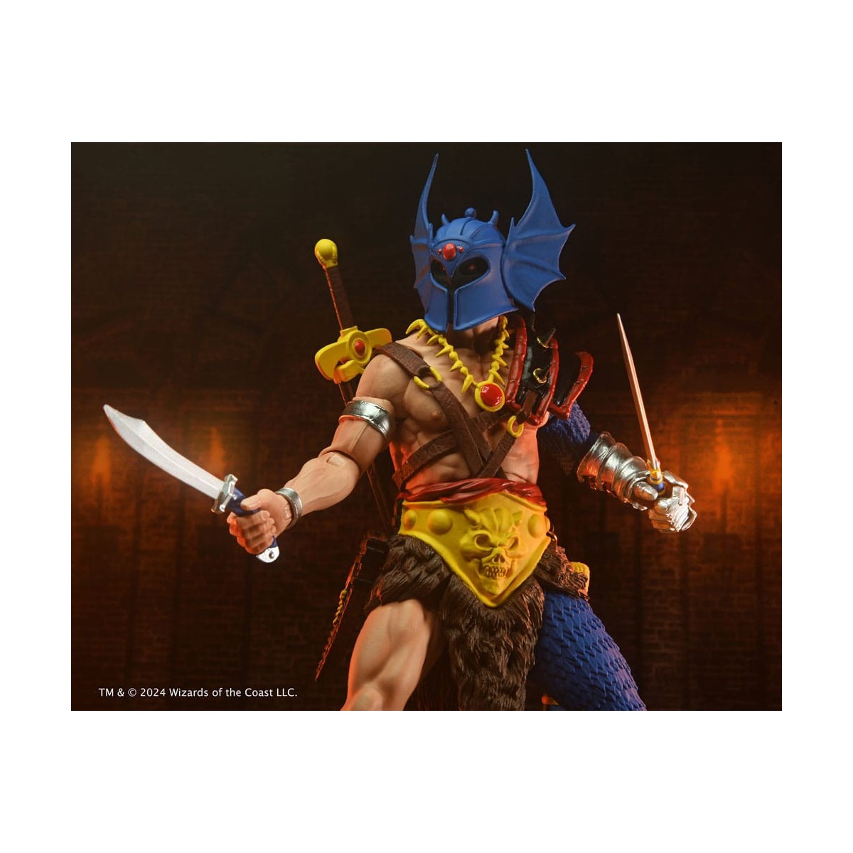 Neca - AD&D - 50th Anniversary Warduke on Blister Card - Dungeons & Dragons
