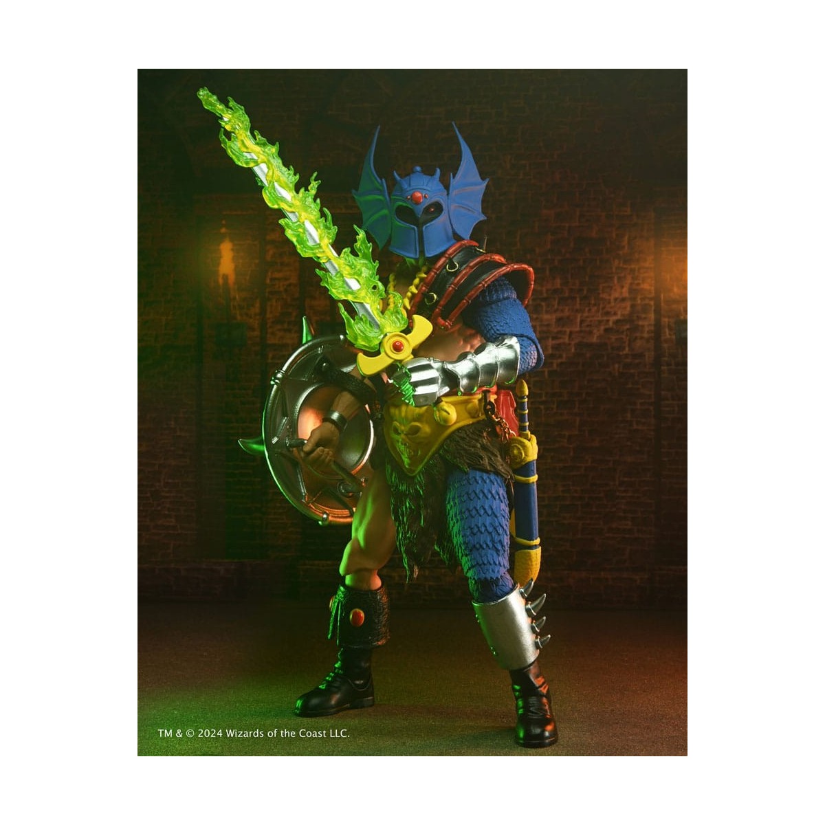 Neca - AD&D - 50th Anniversary Warduke on Blister Card - Dungeons & Dragons