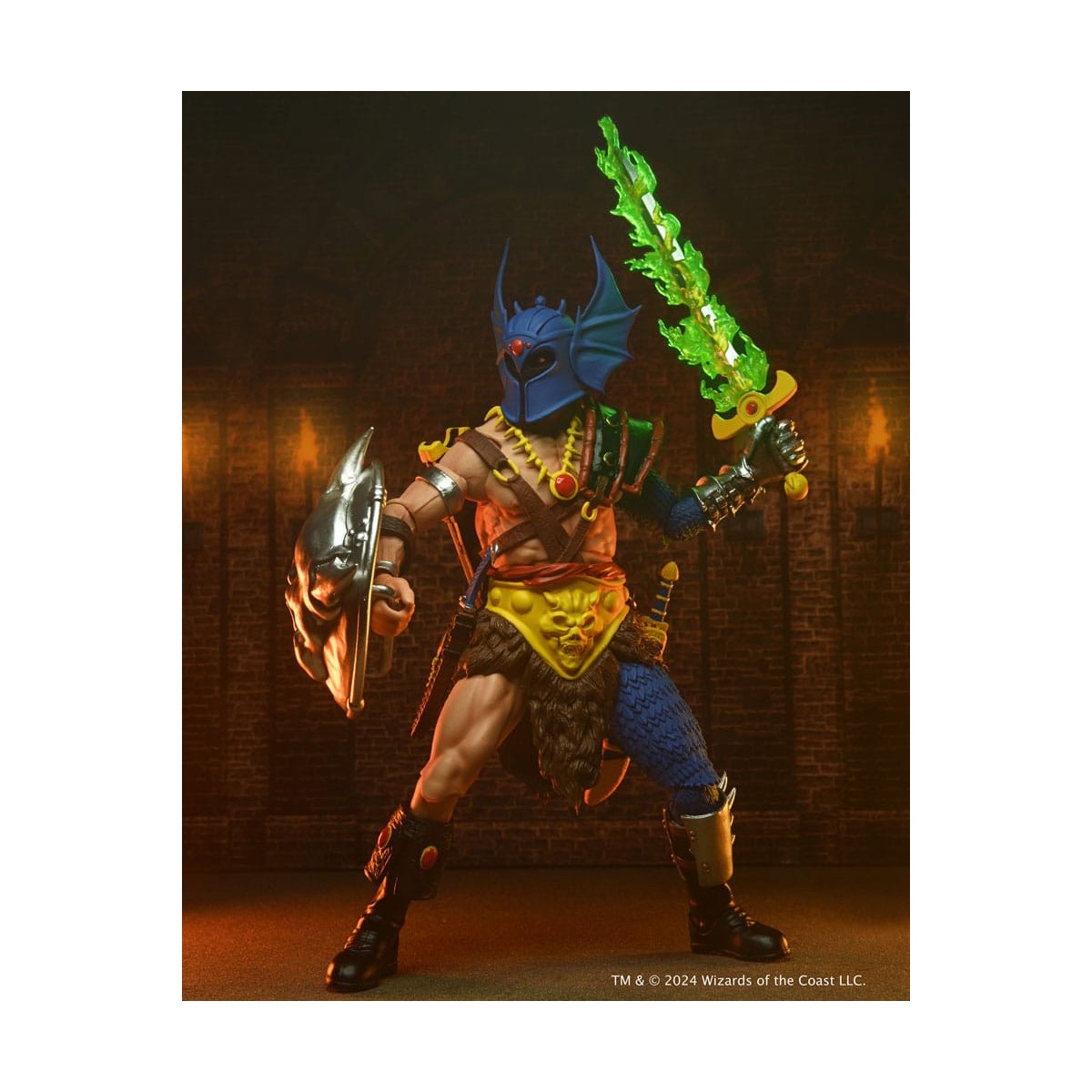 Neca - AD&D - 50th Anniversary Warduke on Blister Card - Dungeons & Dragons