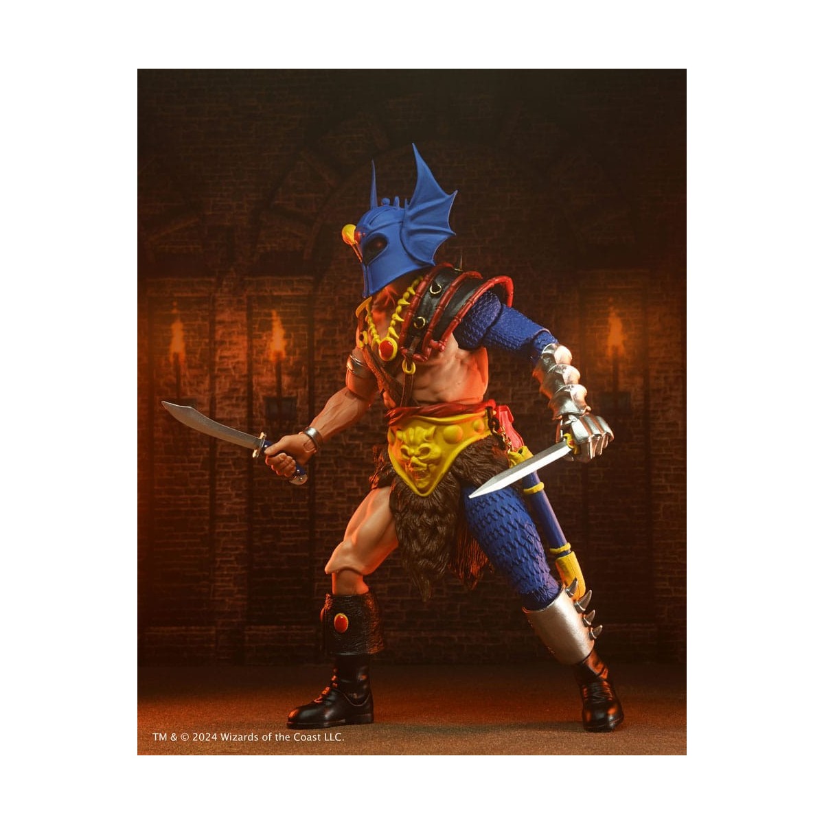 Neca - AD&D - 50th Anniversary Warduke on Blister Card - Dungeons & Dragons
