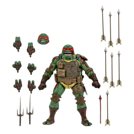 NECA - IDW Comics - Ultimate First to Fall RAPHAEL The Last Ronin - TMNT - Teenage Mutant Ninja Turtles