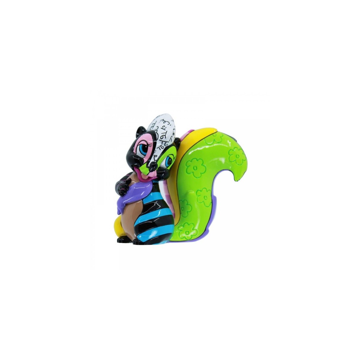 Disney Britto Bambi - Flower Mini Figurine - Flower