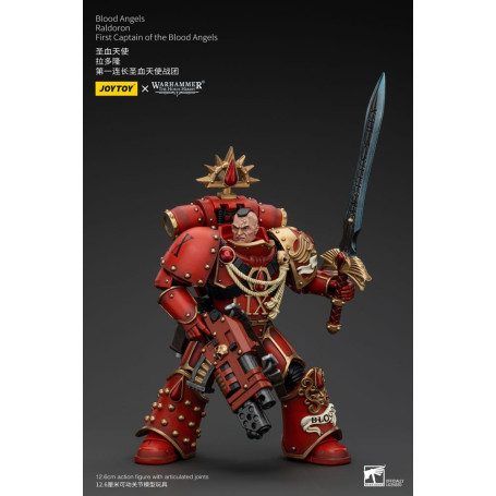 Joytoy - Warhammer - Blood Angels - Raldoron First Captain of the Blood Angels - The Horus Heresy