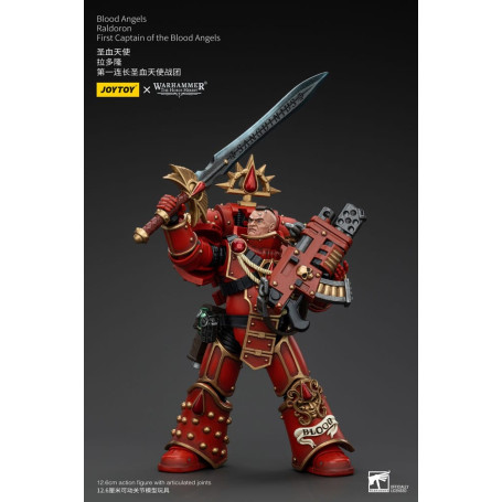 Joytoy - Warhammer - Blood Angels - Raldoron First Captain of the Blood Angels - The Horus Heresy