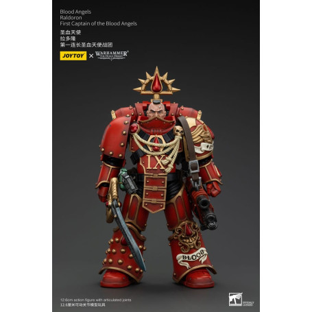 Joytoy - Warhammer - Blood Angels - Raldoron First Captain of the Blood Angels - The Horus Heresy