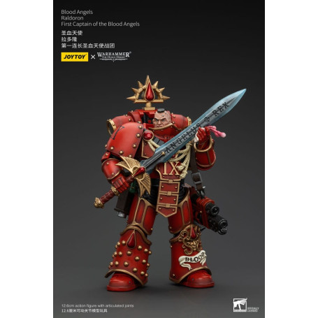 Joytoy - Warhammer - Blood Angels - Raldoron First Captain of the Blood Angels - The Horus Heresy
