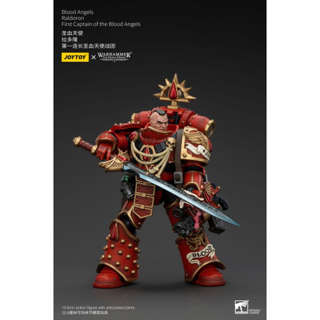 Joytoy - Warhammer - Blood Angels - Raldoron First Captain of the Blood Angels - The Horus Heresy