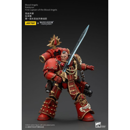 Joytoy - Warhammer - Blood Angels - Raldoron First Captain of the Blood Angels - The Horus Heresy