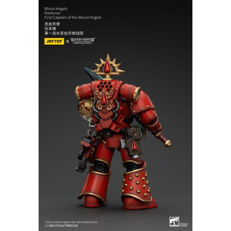 Joytoy - Warhammer - Blood Angels - Raldoron First Captain of the Blood Angels - The Horus Heresy