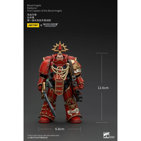 Joytoy - Warhammer - Blood Angels - Raldoron First Captain of the Blood Angels - The Horus Heresy